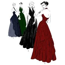 1940's ball gowns